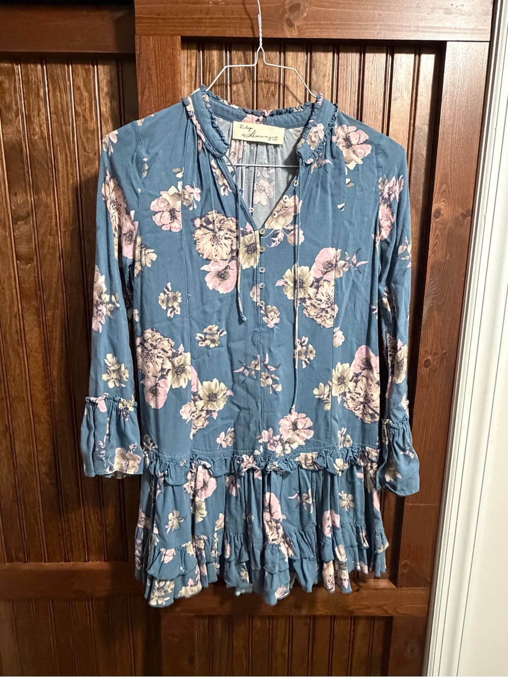 Vintage Havana Floral pattern woman’s dress size S